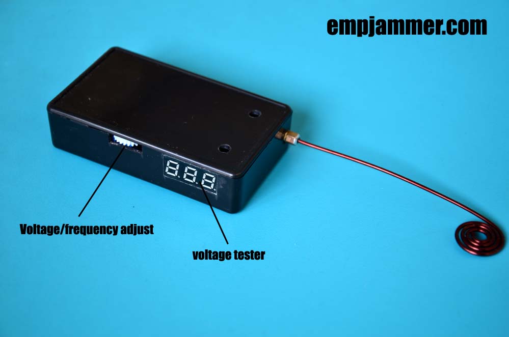 hack slot machines with EMP jammer with voltage tester No24s